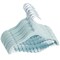 24-Pack Light Blue Velvet Hangers with Movable Clips for Baby and Kids Clothes, Slip-Resistant, Space-Saving for Pants, Leggings, Skirts, Shorts, Jackets, 360 Degree Swivel Hook (12x8 in), Ages 3-14